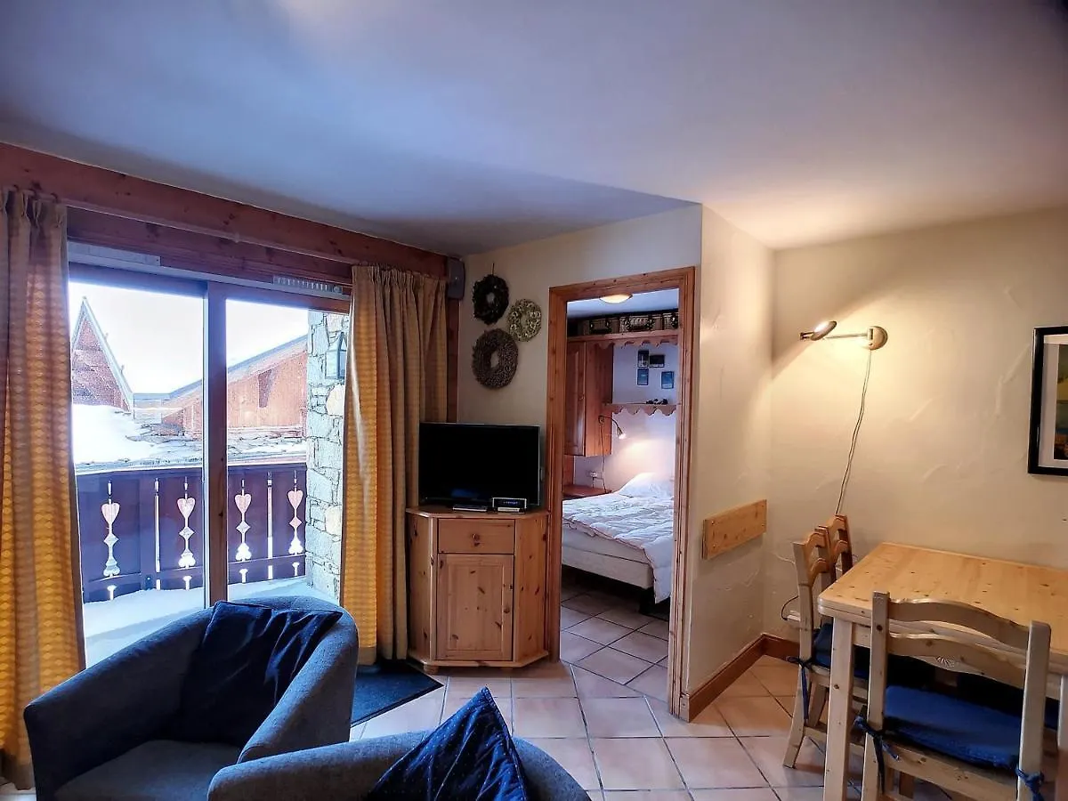 Charmant 3P Aux Menuires, 43M², 2 Ch, 2 Sdb, 6 Pers, Pied Des Pistes, Parking, Balcon Sud - Fr-1-178-373 Saint-Martin-de-Belleville 0*,  France
